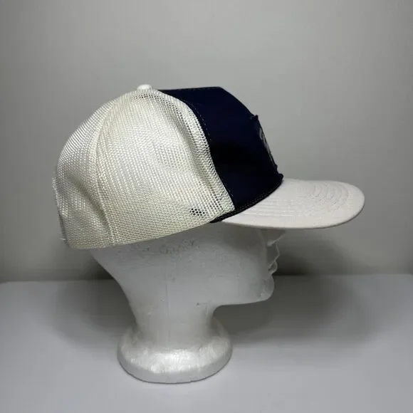 Fontanelle Hybrids Patch SnapBack Trucker Mesh Hat Cap Blue Farm Ag Vintage - Picture 5 of 9